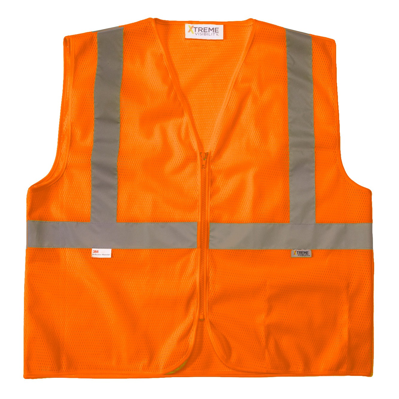 XTREME VALUE CLASS 2 ZIP VEST - Xtreme Visibility