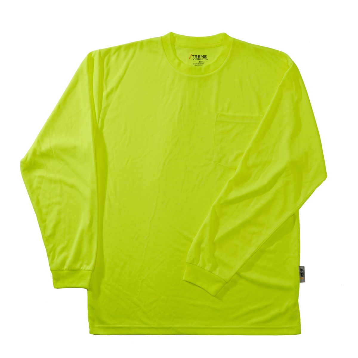 XTREME HIVIZ BIRDSEYE MESH LONG SLEEVE TSHIRT Xtreme Visibility